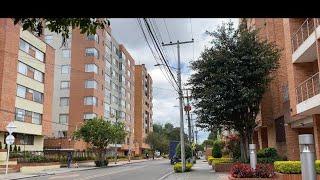 Zona de barrio de millonarios ricos de Colombia BOGOTA  Rich Neighborhood in COLOMBIA