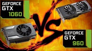 GTX 1060 vs GTX 960 - Side by Side Comparison on 7 games