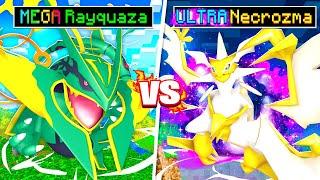 MEGA RAYQUAZA Vs ULTRA NECROZMA in Minecraft PIXELMON