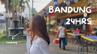 24HRS eating INDONESIA LOCAL FOOD in BANDUNG foodvlog + trying nasi uduk bola ubi + more