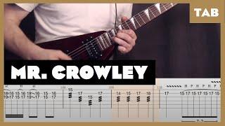 Ozzy Osbourne - Mr. Crowley - Guitar Tab  Lesson  Cover  Tutorial