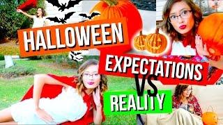 Halloween Expectations vs  Reality  Mish Shelly