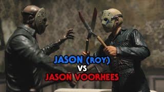 Jason Voorhees vs Jason Roy Burns Stop Motion