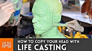 How to life cast make a mold of your head  I Like To Make Stuff