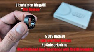 Ultrahuman Ring AIR Review  The most data from any ring