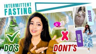 10 Dos & Donts of Intermittent Fasting for Best Results  By Sasha Saju  Wow me  Tamil