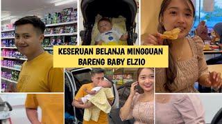 VLOG BELANJA MINGGUAN ELZIO MINTA RICHEESE LVL 5