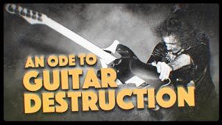 A Brief History of Smashing Guitars