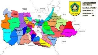 #12.4 Peta Indonesia Kabupaten Bogor Kecamatan Kelurahan dan Desa