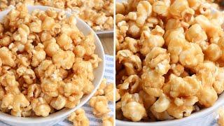 Easy Caramel Popcorn 
