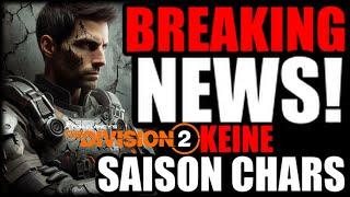 DIVISION 2 - BREAKING NEWS - SEASONALE CHARAKTERE KOMMEN NICHT - NEWS - DEUTSCH