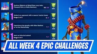 All Week 4 Epic Quest Challenges Guide in Fortnite - How to complete Week 4 Epic Quests in Season 7