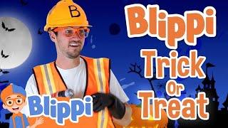 Trick or Treat  Blippi  Learning Videos for Kids