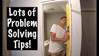 How To Install a Door in Bad Framing