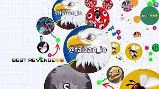 Agario mobile gameplay {Agar.io} Bot lobby live destroyed