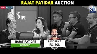 Rajat Patidar IPL 2022 Auction Video  He was UNSOLD in Auction  RCB vs LSG Highlights