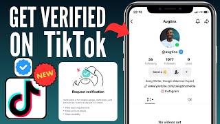 HOW TO GET VERIFIED ON TIKTOK  Request Verification