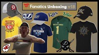 Fanatics Unboxing NFL MLB NHL v15