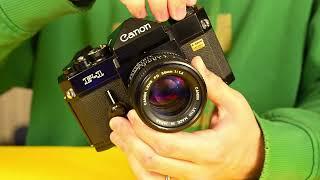 Canon F1 Review - Manual user - tutorial - vintage film camera 2024