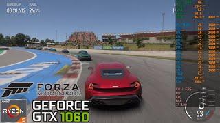 Forza Motorsport  GTX 1060 6GB  Ryzen 5 1600