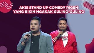 Ngakak Guling-guling Aksi Stand Up Comedy Terlucu Rigen di Indosiar