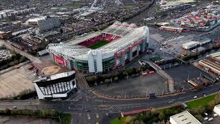 Manchester Uniteds Old Trafford stadium in 4K