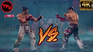Tekken 8 Beta - Kazuya vs. Jin Gameplay PC Steam version 4K 60FPS