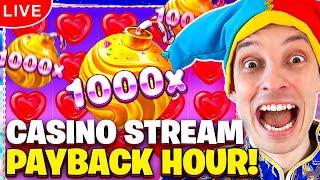PAYBACK HOUR Live Casino Stream with mrBigSpin