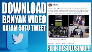 Cara Download Video Twitter dalam Satu Tweet