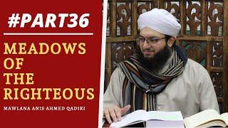 Part 36 Of Imam Al Nawawis Riyad As-Saliheen  Introduction to Muraqabah & Hadith 60  Mawlana Anis