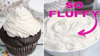 How To Make Whipped Cream Frosting  The BEST