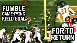 Dumbest football game ending a breakdown