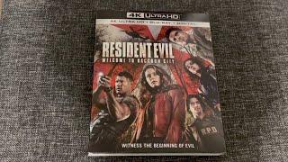 Resident Evil Welcome to Raccoon City 4K Ultra HD Blu-ray Unboxing