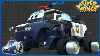 Superwings Speed Build Police Kim  Assembly  Super wings toys