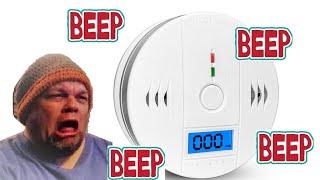 Fix Carbon Monoxide CO Detector Continuously Beeping Chirping Repeatedly First Alert Honeywell Kidde