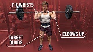 HOW TO FRONT SQUAT Build Bigger Quads & A Stronger Squat