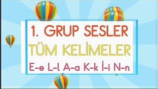 1. Grup Sesler - Tüm Kelimeler  elakin