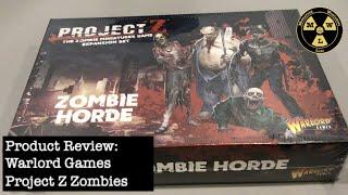 Product Review Warlord Games Project Z Zombies