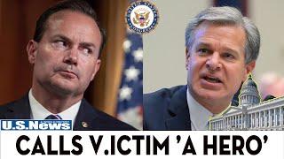 DID YOU READ TRUMPS TEXT- Mike Lee sends Wray STRAIGHT to JAIL after DISGSUTING s.pying confess