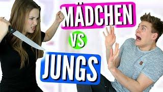 MÄDCHEN VS JUNGS mit Joeys Jungle  Julia Beautx