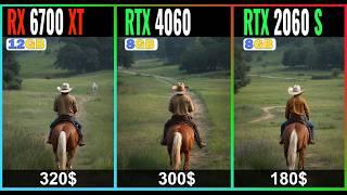 RX 6700 XT vs RTX 4060 vs RTX 2060 SUPER