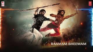 Raamam Bheemam  RRR OST  Original Score by M M Keeravaani  NTR Ram Charan  SS Rajamouli
