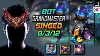 Singed Bot Build Liandrys Torment Fleet Footwork - LOL KR GrandMaster Patch 14.17