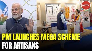 PM Modi Launches Mega Scheme For Artisans On His Birthday