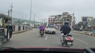 Driving towards Ayodhya Bypass Bhopal  Dashboard recording