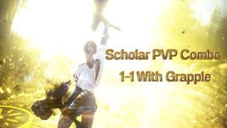 Scholar PVP Combo 1-1 and Grapple Only - Black Desert  Easy Kill