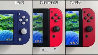 Nintendo Switch LITE vs. Regular vs. OLED  Super Mario Bros. Wonder