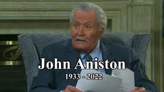 John Aniston In Memoriam Tribute - Days of our Lives #DOOL RIP