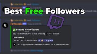 Best FREE Twitch Follow Bot No Download  JUNE 2024 