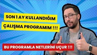 Son 1 Ayda Derece Yapmamı Sağlayan Program 